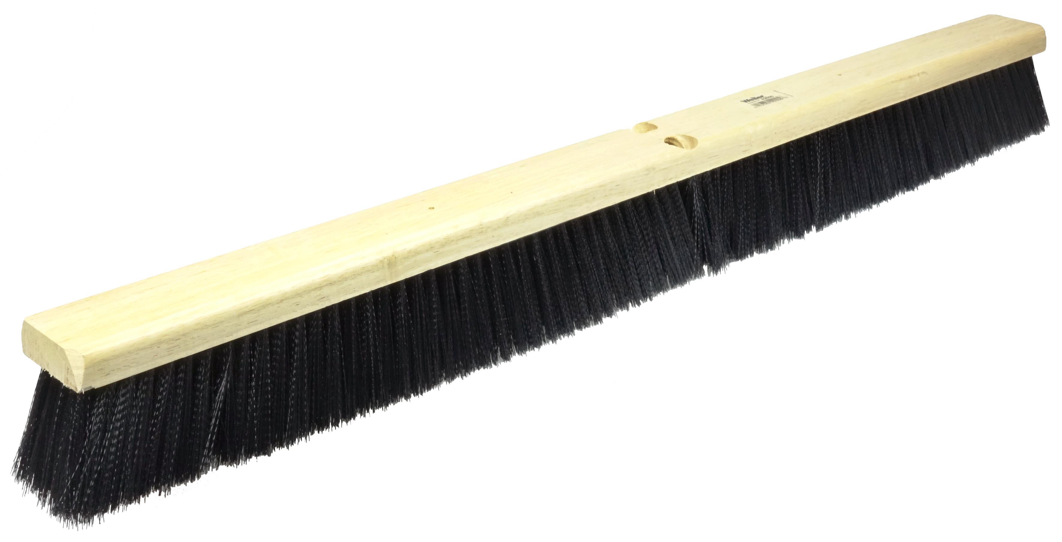 Magnolia Brush 6424-A Line Floor Brush, 4-1/4 in L Trim, Blue Plastic Bristle