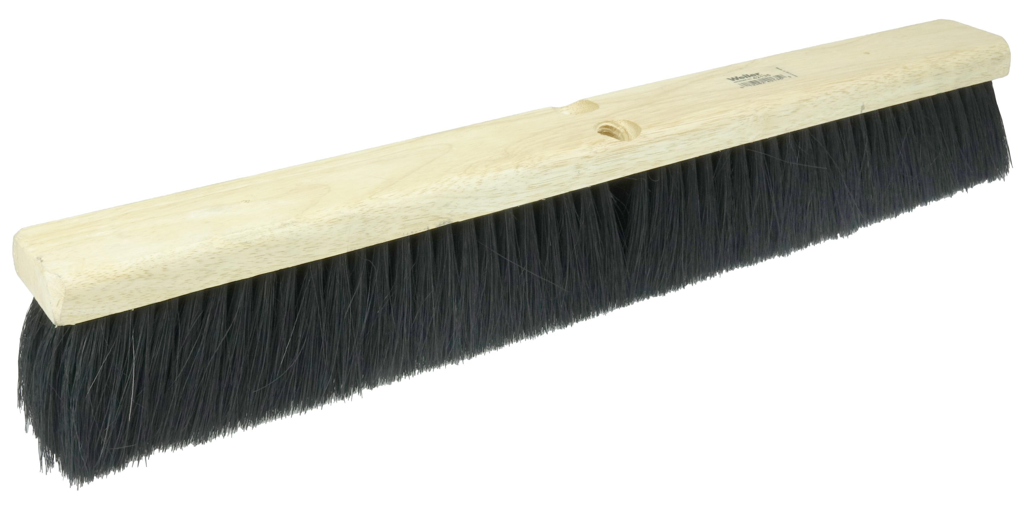 Osborn 0008125200 Garage Sweeping Floor Broom, 3-7/8 in L Trim, Brown Palmyra Bristle