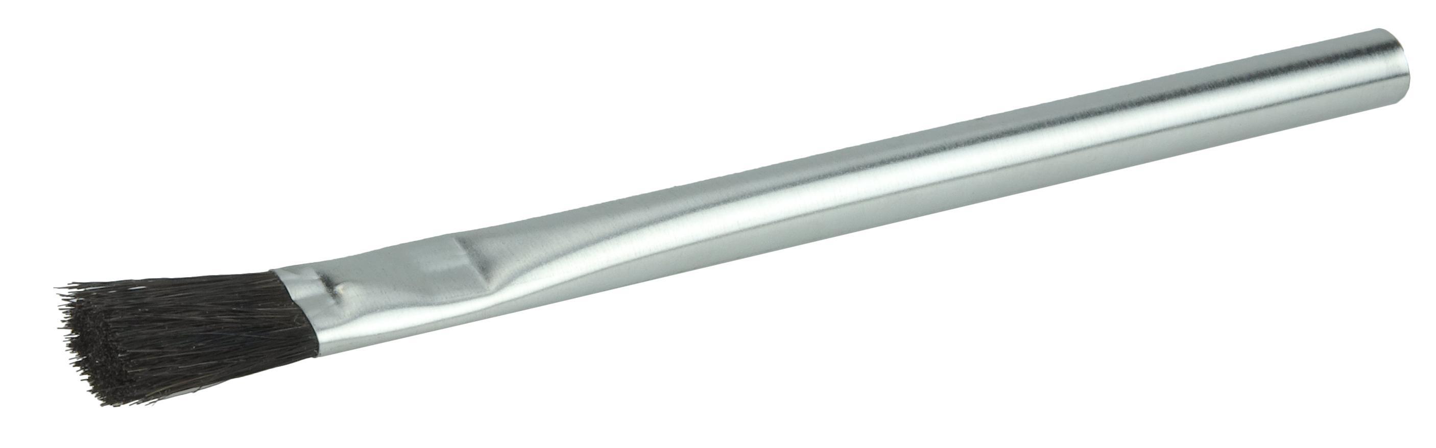 Weiler® 44089 Acid/Flux Brush, 3/8 in, Tin Ferrule, Black