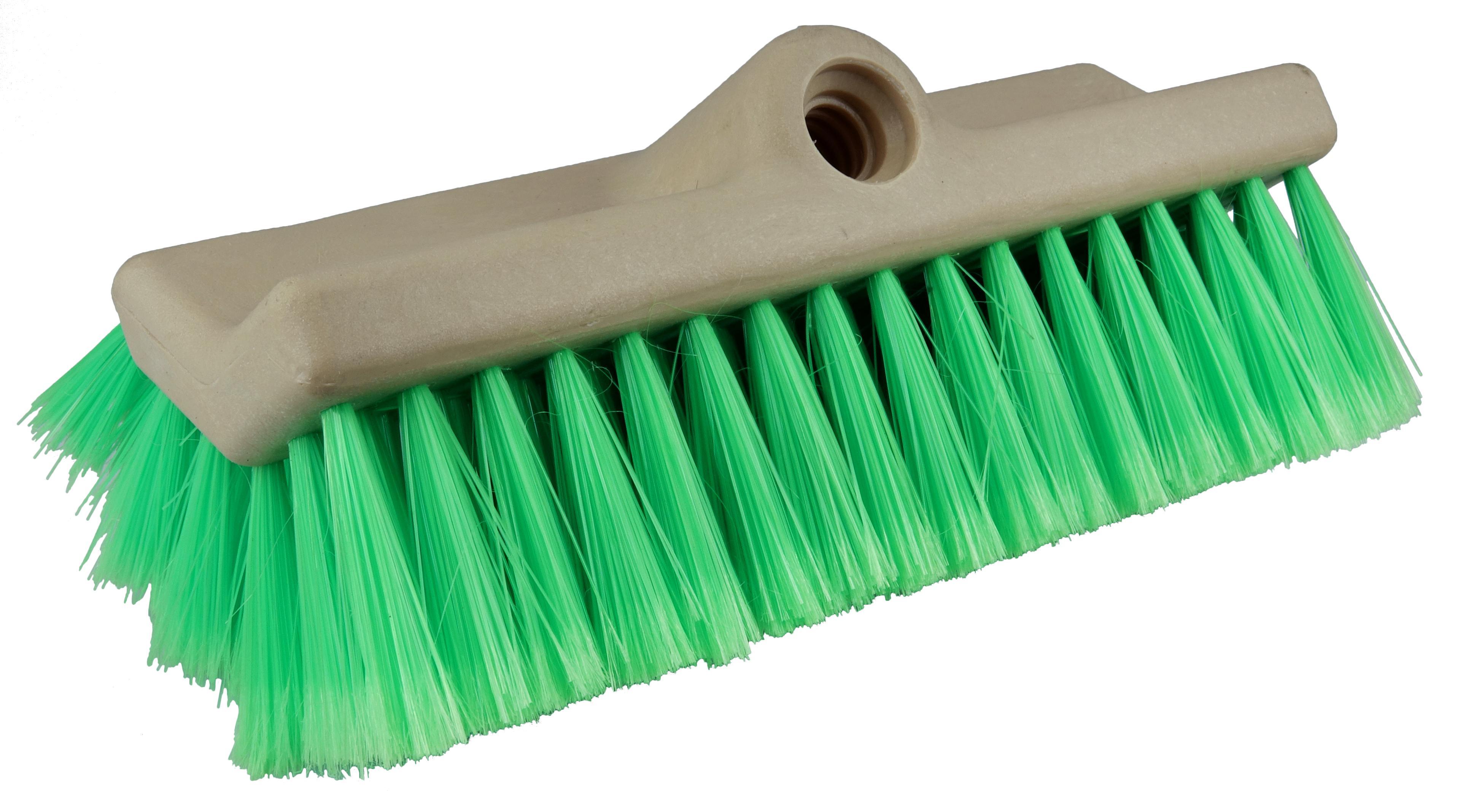 Osborn 0005406700 Deck Scrub Brush, 10 in L x 2-7/8 in W Brush, 2 in L Palmyra Trim