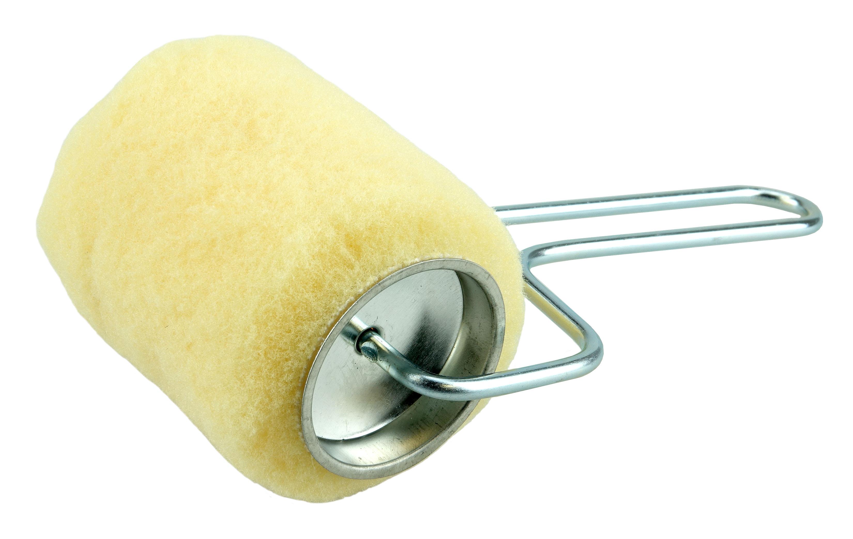 Weiler&reg; 49045 Industrial Grade Paint Roller Cover, 3/4 in Nap, 4 in L, Poly Blend, Rough Surface
