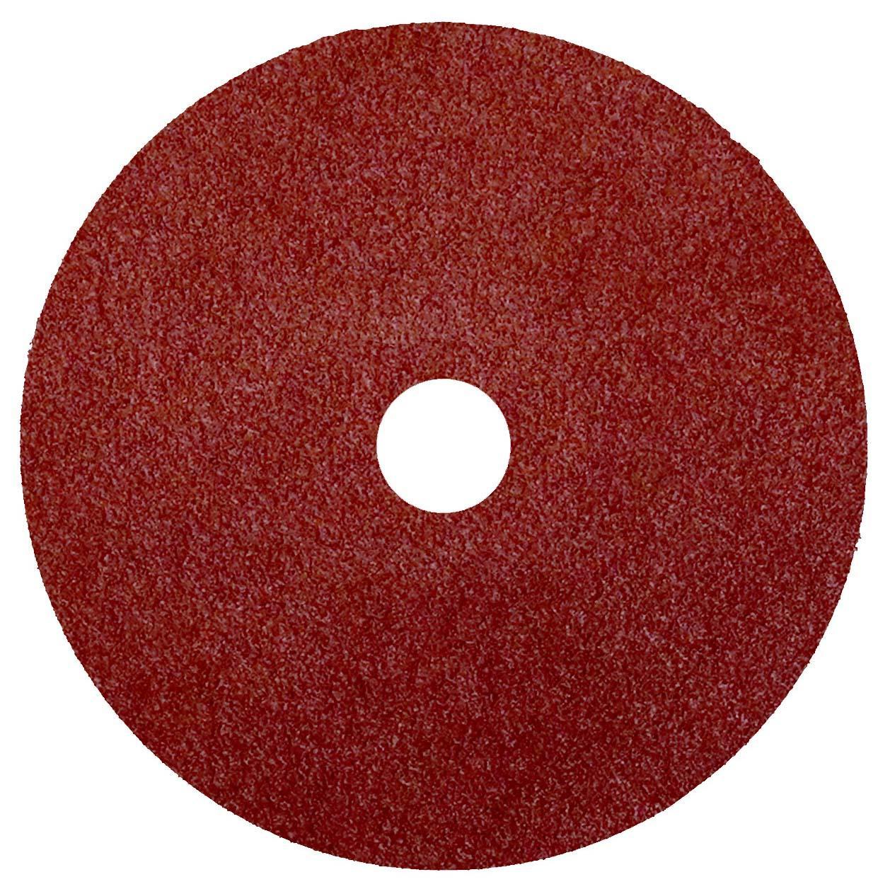 Wolverine&trade; AO 59507 Fast Cut Value Line Coated Abrasive Disc, 5 in Dia Disc, 7/8 in Center Hole, 80 Grit, Medium Grade, White Aluminum Oxide Abrasive, Arbor Attachment