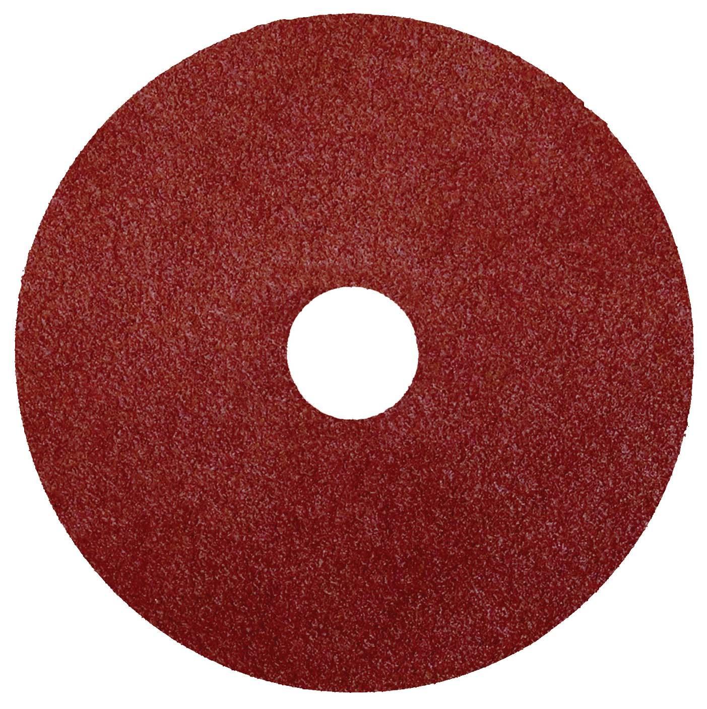 Wolverine&trade; AO 59521 Fast Cut Value Line Coated Abrasive Disc, 7 in Dia Disc, 7/8 in Center Hole, 24 Grit, Extra Coarse Grade, White Aluminum Oxide Abrasive, Arbor Attachment