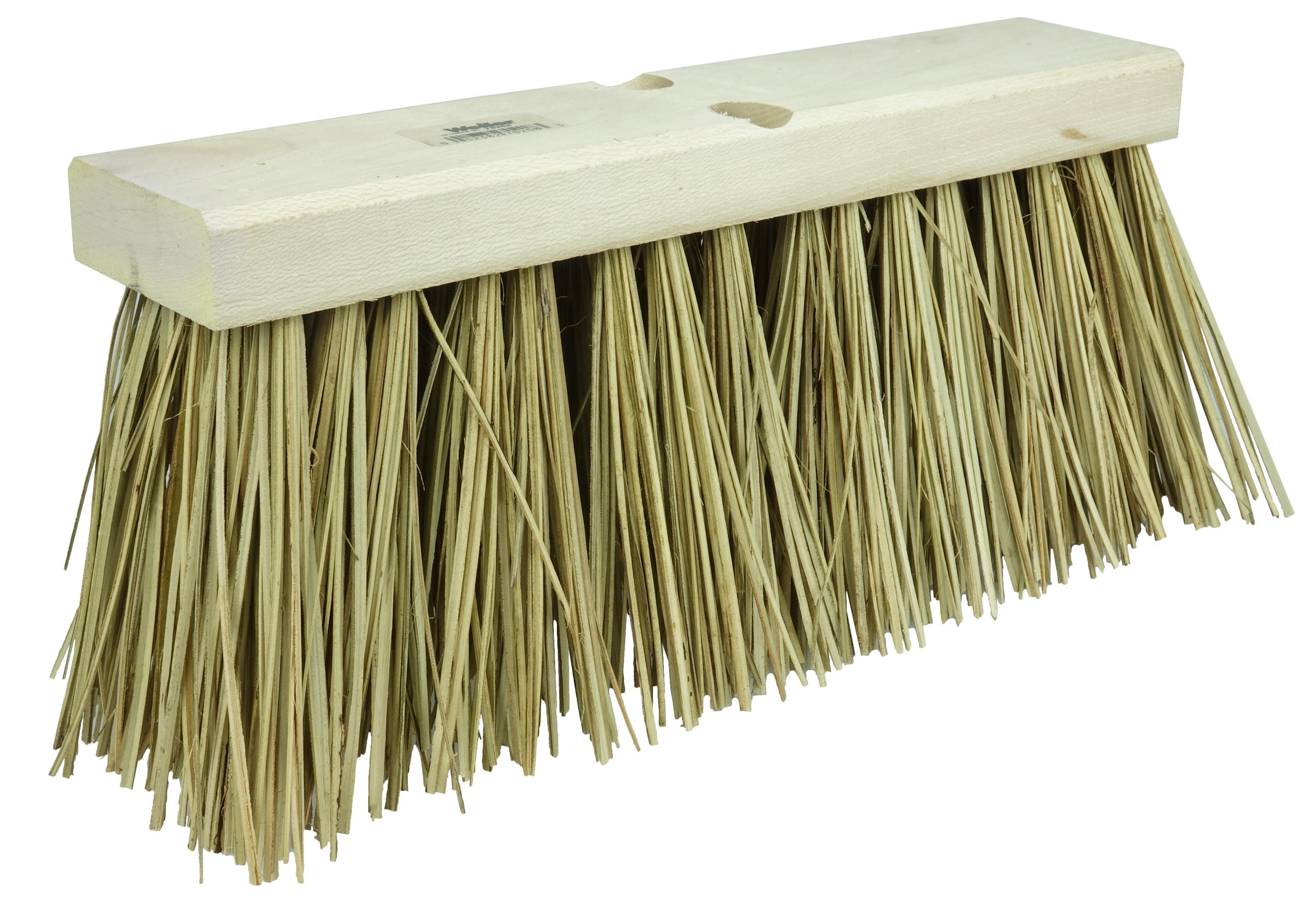 Magnolia Brush 6424-A Line Floor Brush, 4-1/4 in L Trim, Blue Plastic Bristle