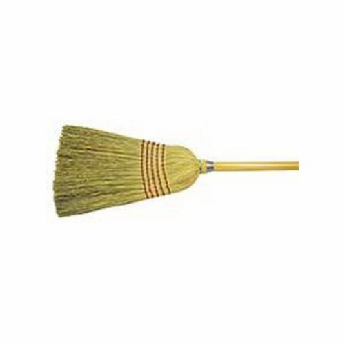 Anchor® 500WB Whisk Broom, Corn Bristle, 12 in L Trim, Metal Handle