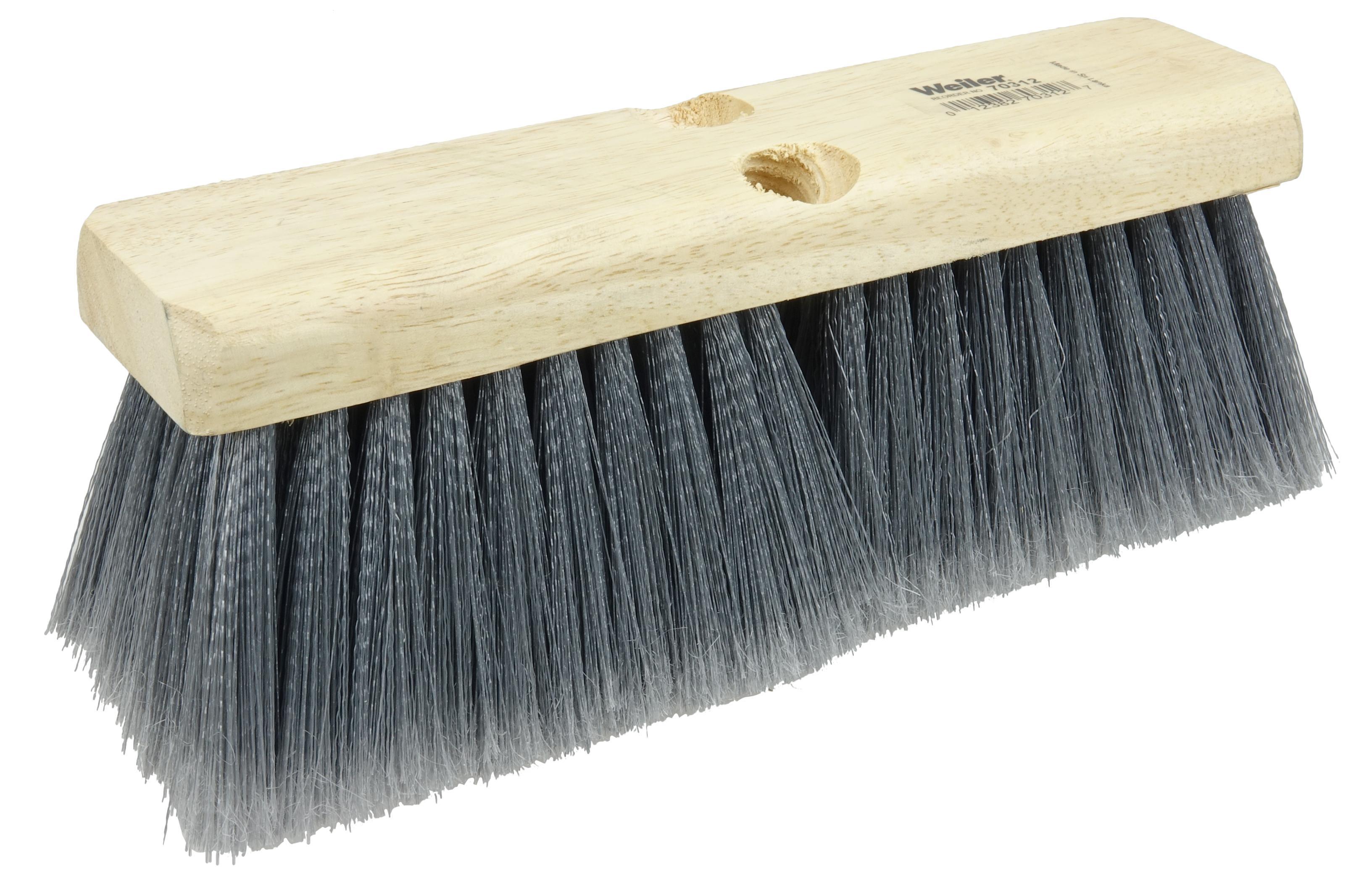 Weiler&reg; 25251 Counter Duster, 8 in L Brush, 13-1/4 in L x 1-3/4 in W Block, 2-1/2 in L Fiber/Tampico Trim, Medium Bristle Firmness