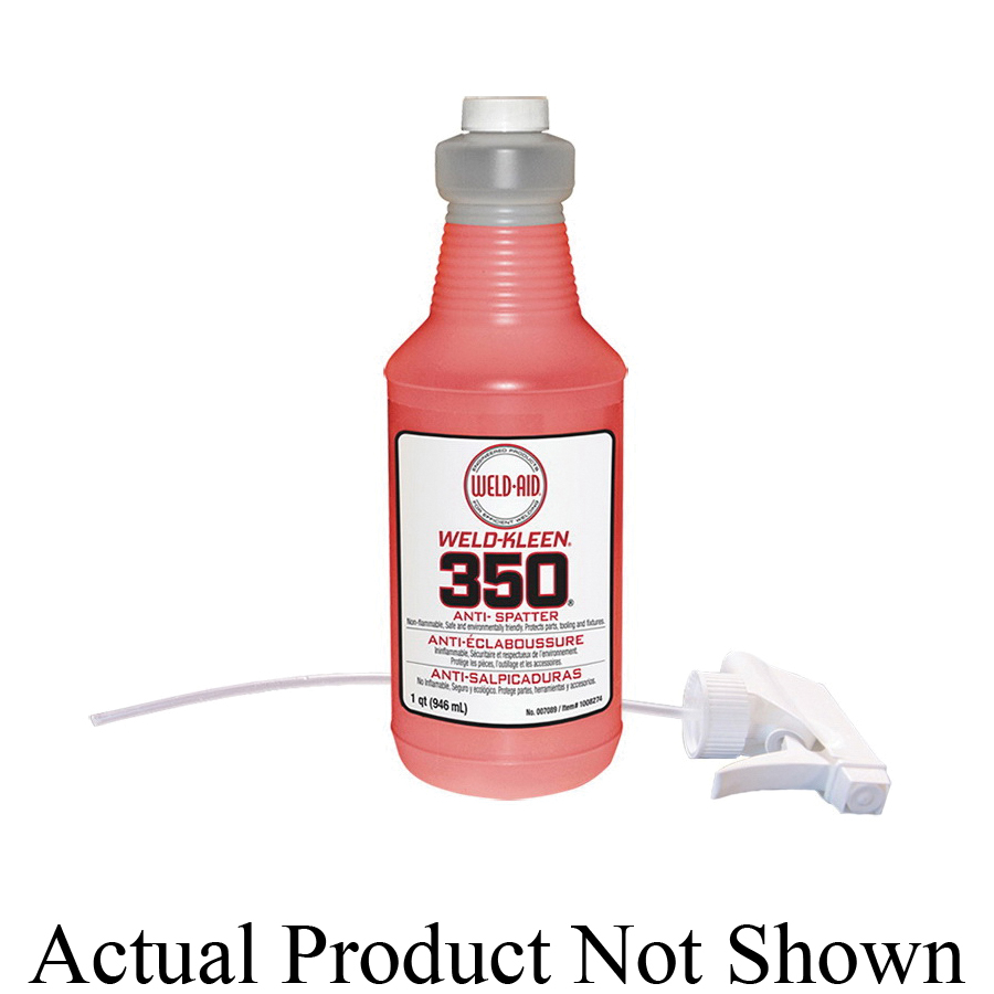 Weld-Aid® 007091 WELD-KLEEN® 350® Anti-Spatter, 5 gal Bottle, Liquid Form, Red