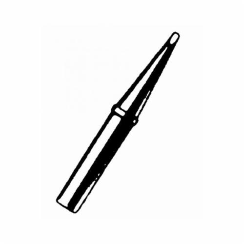 Weller&reg; CT6C8 CT Series Screwdriver Tip With Lead Free Solder, For Use With W100PG and W100P3 Soldering Irons, 3.2 mm OD x 0.69 mm THK, 34.8 mm Reach/Length, 700 deg F Temperature, Solid Copper, Chromium/Nickel Plated