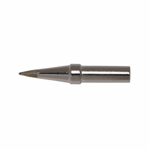 Weller® 7250N Chisel Replacement Screwdriver Straight Soldering Tip With Hex Nut, For Use With D550 and D650 Soldering Guns, 5.59 mm OD x 65.28 mm L, Copper