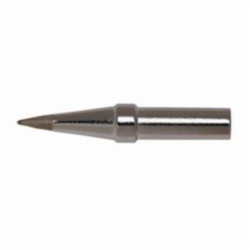Weller® ETA ET Series Screwdriver Tip With Lead Free Solder, For Use With PES50/51 and EC1201 Series Soldering Pencil, 1.6 mm OD x 0.8 mm THK, 15.88 mm Reach/Length, Copper, Chromium/Iron/Nickel Plated