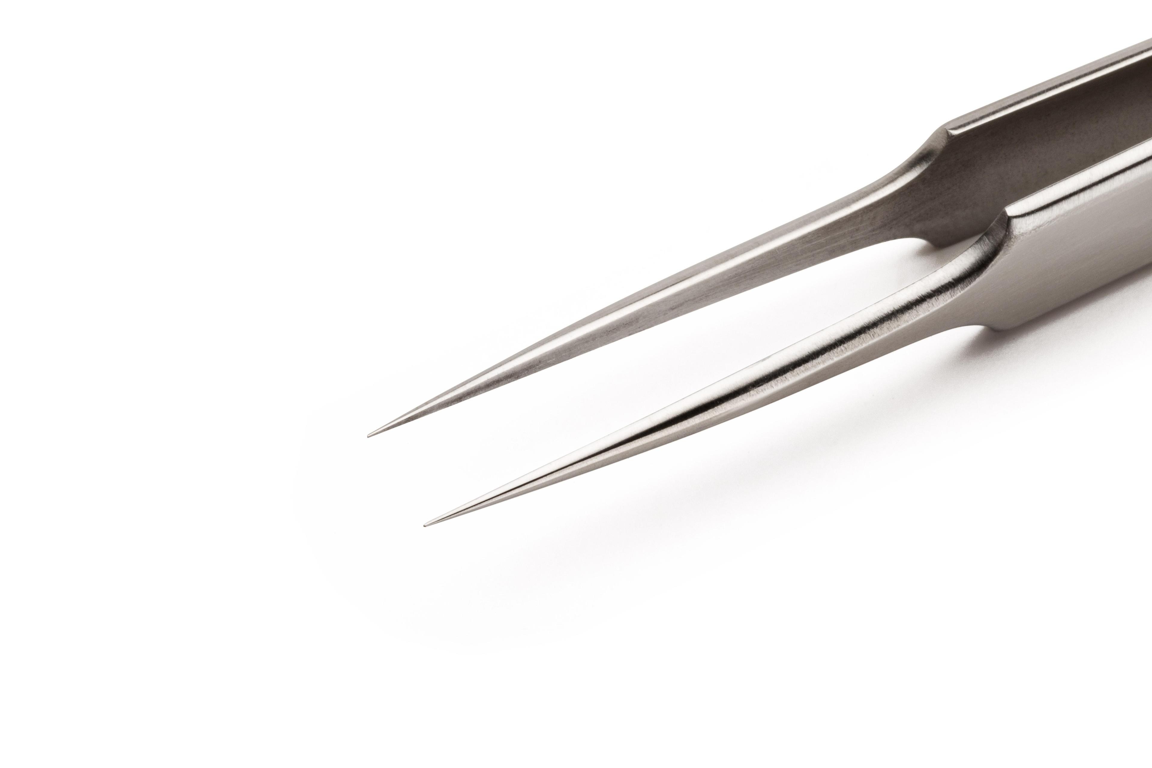 Bahco&reg; BAH2820VTEE Tweezer, 150 mm L, Nickel Plated