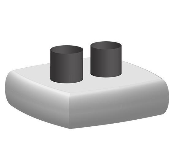 Weller&reg; WSA350 Benchtop Smoke Absorber, For Use With Fume Extraction Unit, 20 W Power Rating, 1370 lpm Air Flow Volume, 120 V Input, 50 dBA Noise Level, Black