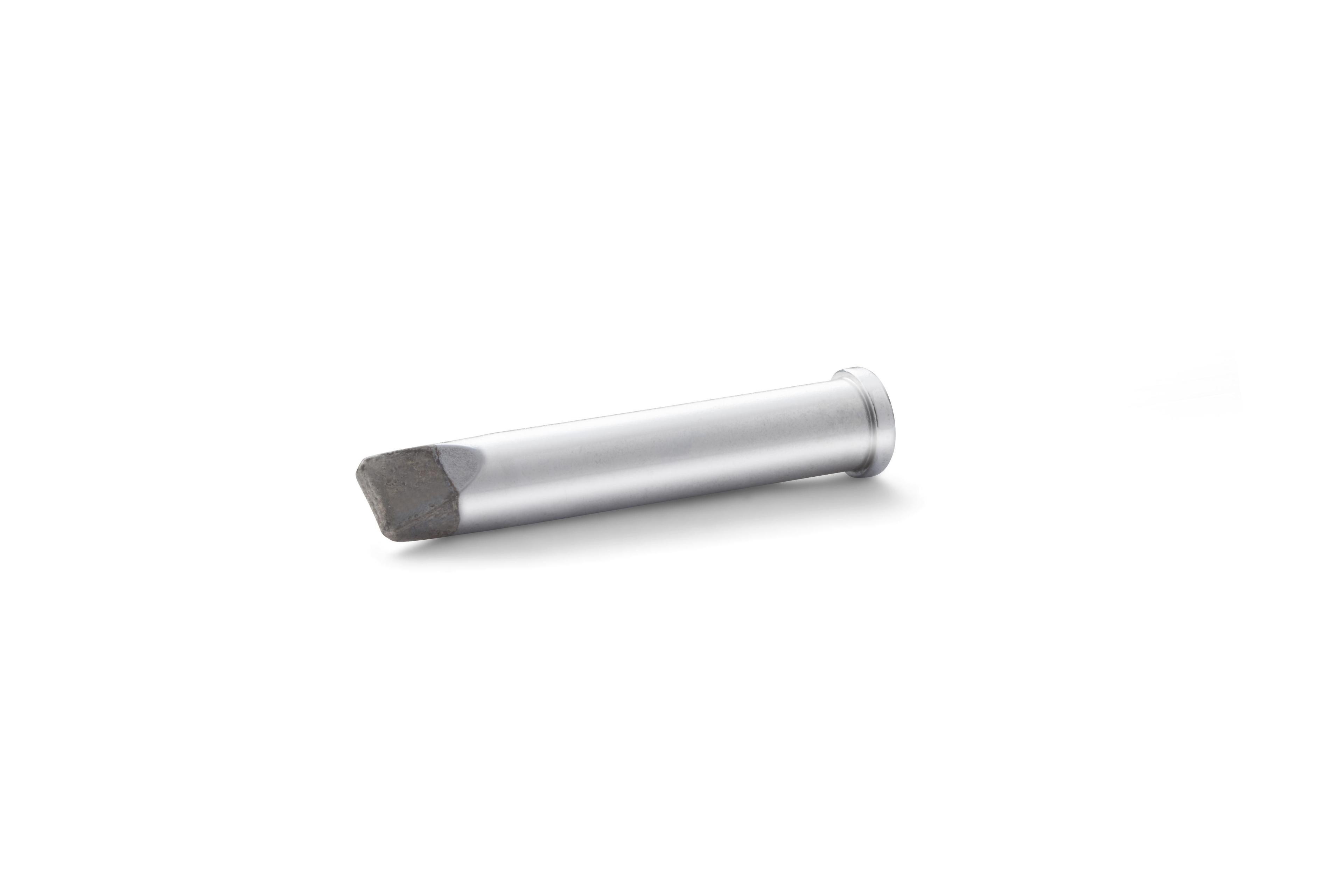 Weller&reg; PTH7 PL Series Screwdriver Tip With Lead Free Solder, For Use With TC201/TCP Series Soldering Pencil and TC201 Soldering Iron, 0.8 mm OD x 0.48 mm THK, 15.75 mm Reach/Length, Solid Copper, Iron Plated