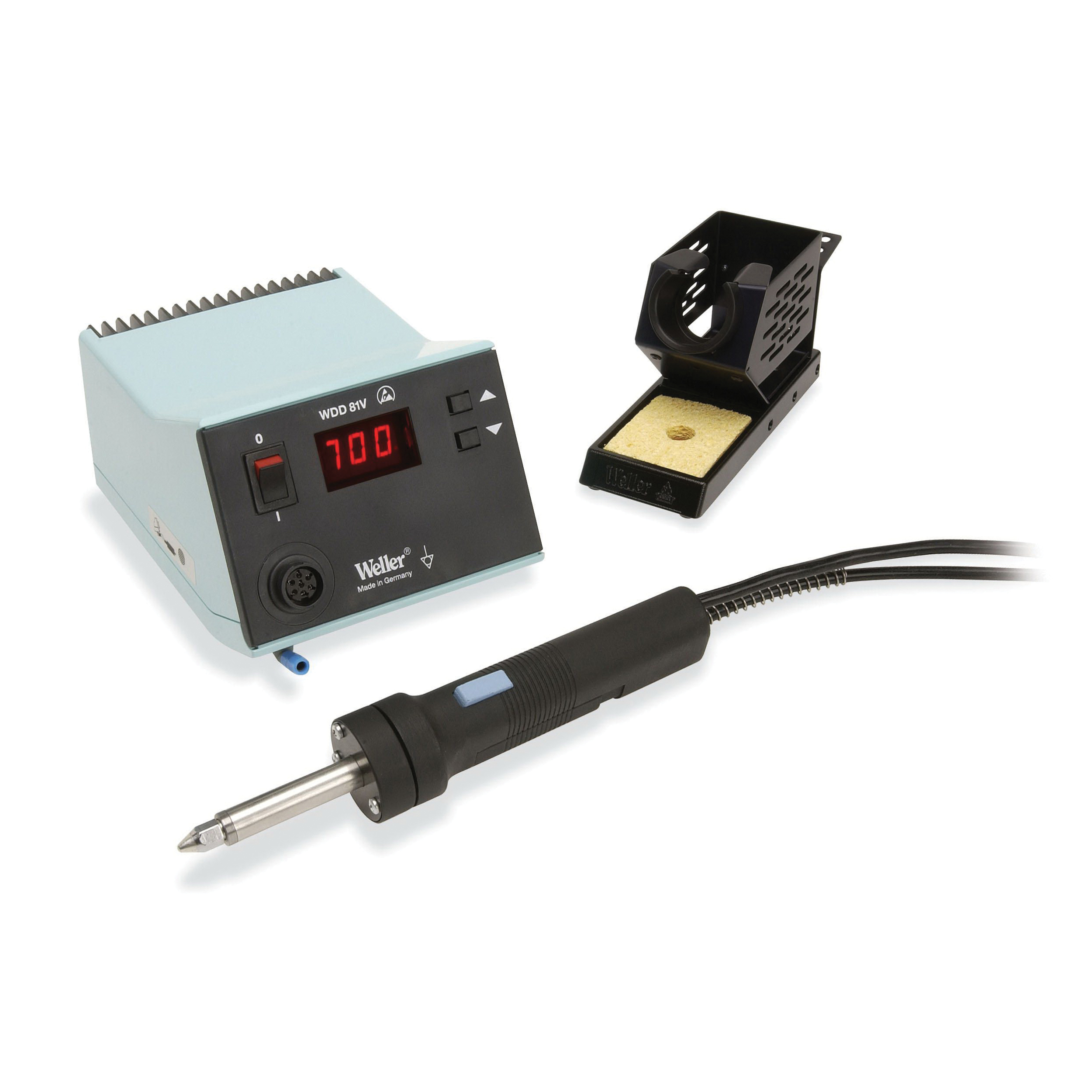 Weller&reg; WLC100 Consumer Soldering Station, 120 V AC Input/Output, 5 to 40 W, 900 deg F
