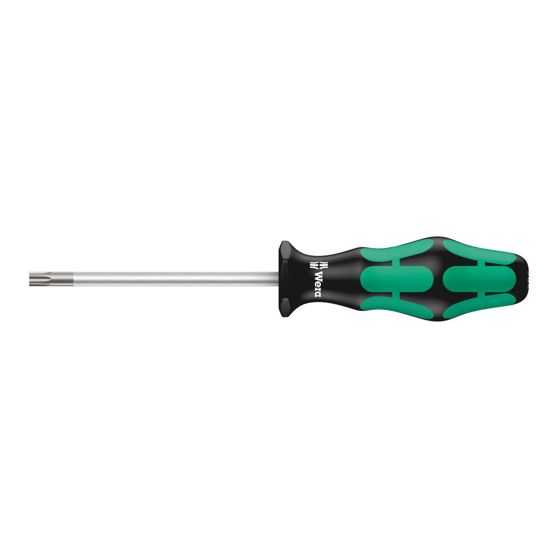 Wera&reg; 05028052001 367 TORX&reg; HF Screwdriver With Holding Function, T20 Torx&reg; Point, Steel Shank, 198 mm OAL, Polished Chrome