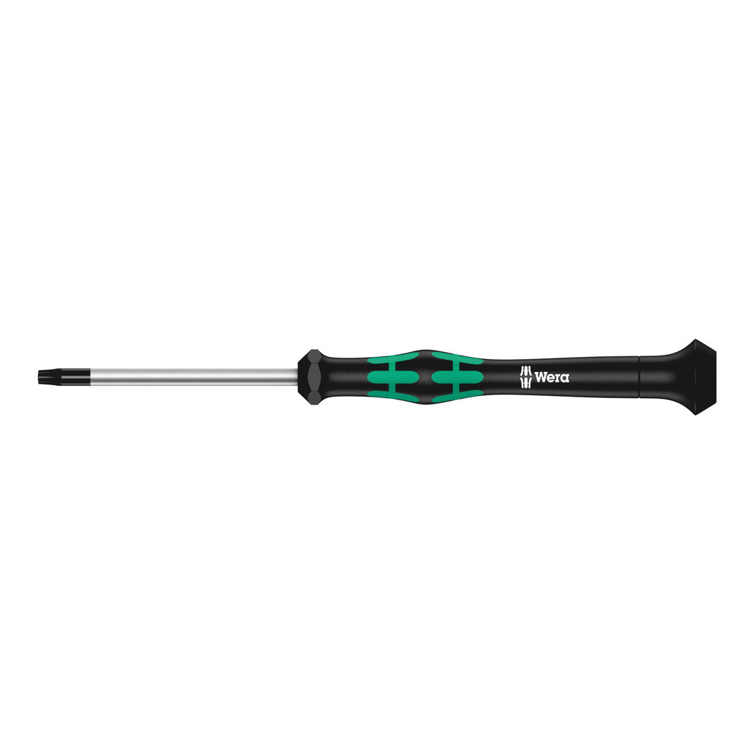 Wera&reg; 05118182001 2067 TORX&reg; HF Screwdriver With Holding Function, T6 Torx&reg; Point, Alloy Steel Shank, 137 mm OAL, Polished Chrome
