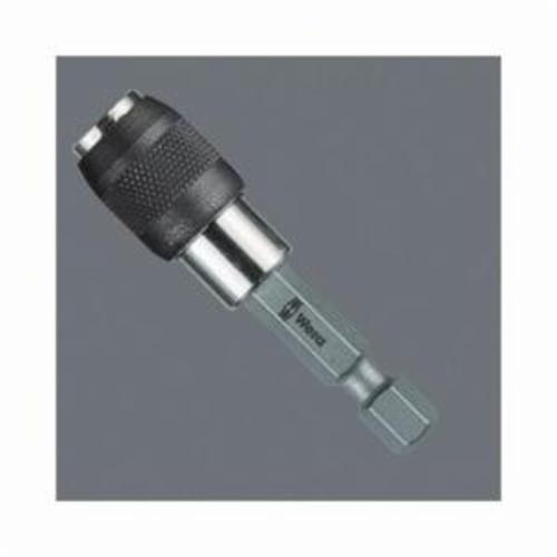 Wera&reg; 53870 Universal Bit Holder, 1/4 in Tool Bit, 1/4 in Shank, Wera Series 1, 1/4 in DIN ISO 1173-C 6, 3 Hexagon Insert Bits Tool Bit, 3 in OAL