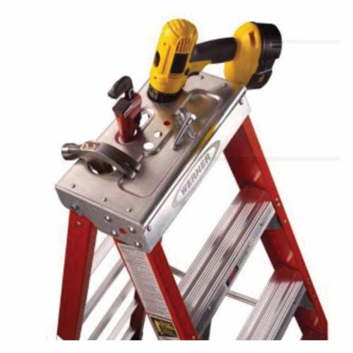 WERNER&reg; 7403 7400 Type IAA Step Ladder, 3 ft H Ladder, 375 lb Load, 2 Steps, Fiberglass, A14.5