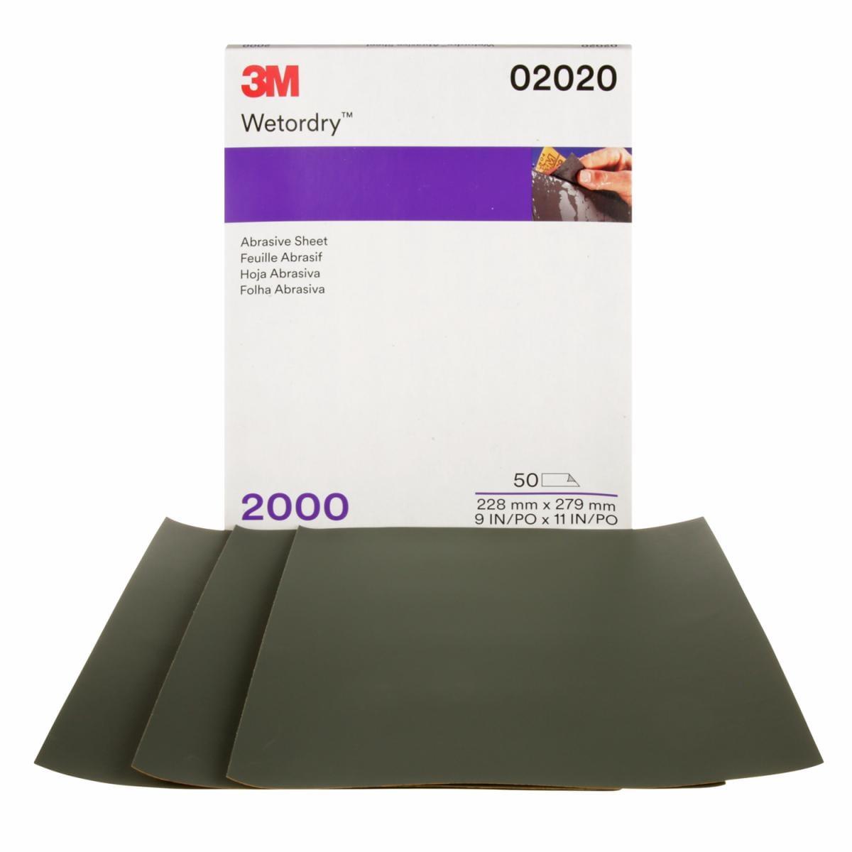 Wetordry&trade; 7010327213 401Q Disc, 1-3/8 in Dia Disc, 3000 Grit, Silicon Carbide Abrasive, Paper Backing