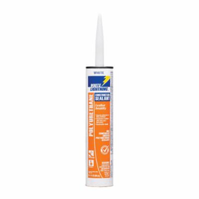White Lightning® W13000010 Painter's Preferred® All Purpose Paintable Adhesive Caulk, 10 oz Cartridge, White, Acrylic Latex Base