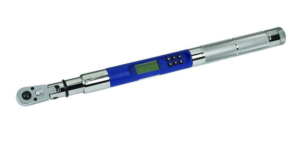 Williams® 2503EFRMH Electronic Torque Wrench, 1/2 in Drive, 150 to 33000 in-lb, 26-2/3 in OAL