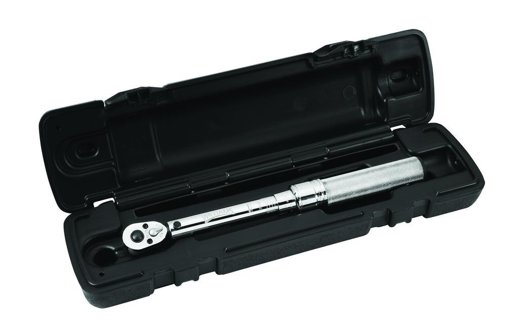 GEARWRENCH® 85060 Micrometer Torque Wrench, 1/4 in Drive, 30 to 200 in-lb, Teardrop Head, 1 in-lb Graduation, 10-1/2 in OAL, ASME B107.300