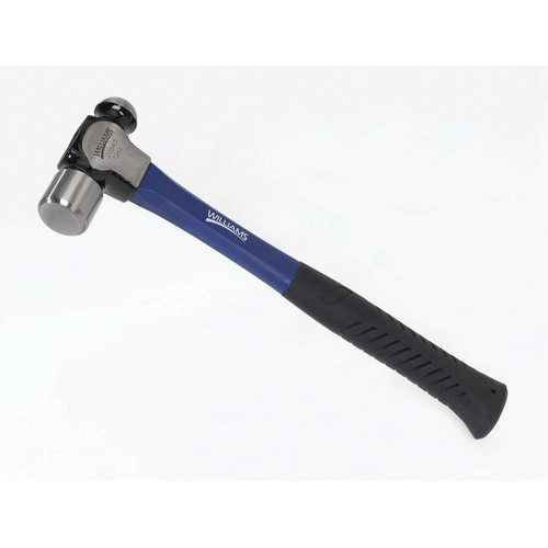 product Proto® J1304PD Ball Pein Hammer, 11 in OAL, 4 oz Forged Steel Head, Hardwood Handle