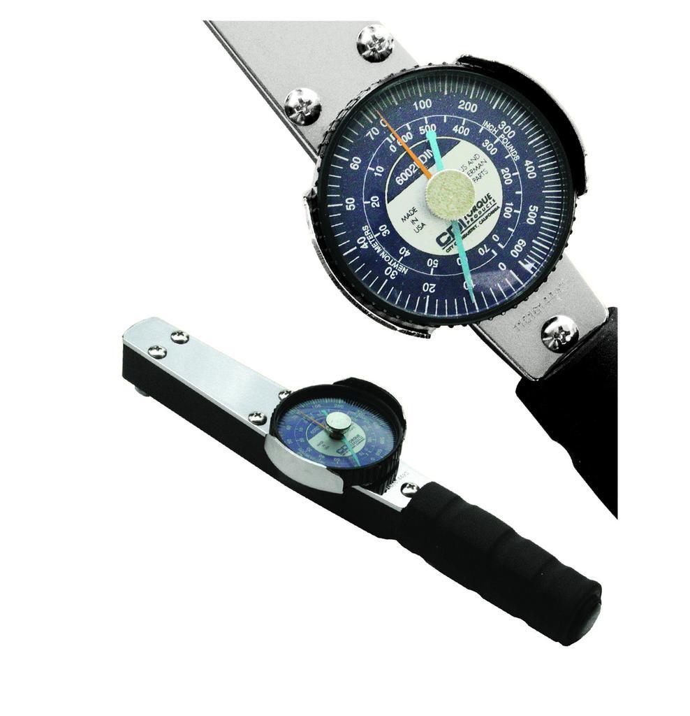 CDI Torque Products&reg; 91NLDNSS Single Scale Dial Torque Wrench, 1/4 in Drive, Fixed Head, 0 to 9 N-m, 0.2 N-m, 11-1/2 in OAL