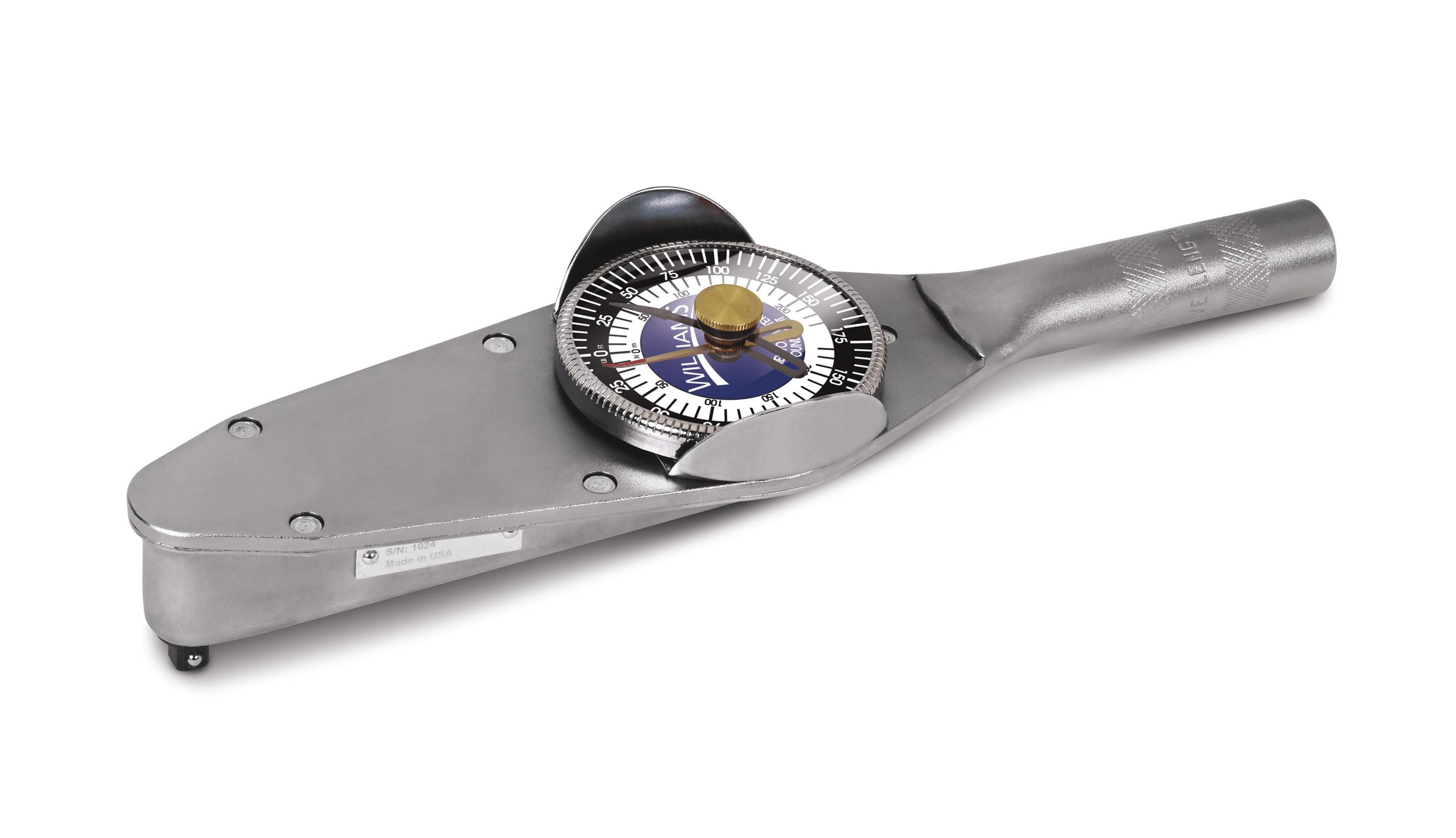 CDI Torque Products&reg; 182NLDNSS Single Scale Dial Torque Wrench, 3/8 in Drive, Fixed Head, 0 to 18 N-m, 0.5 N-m, 11-1/2 in OAL