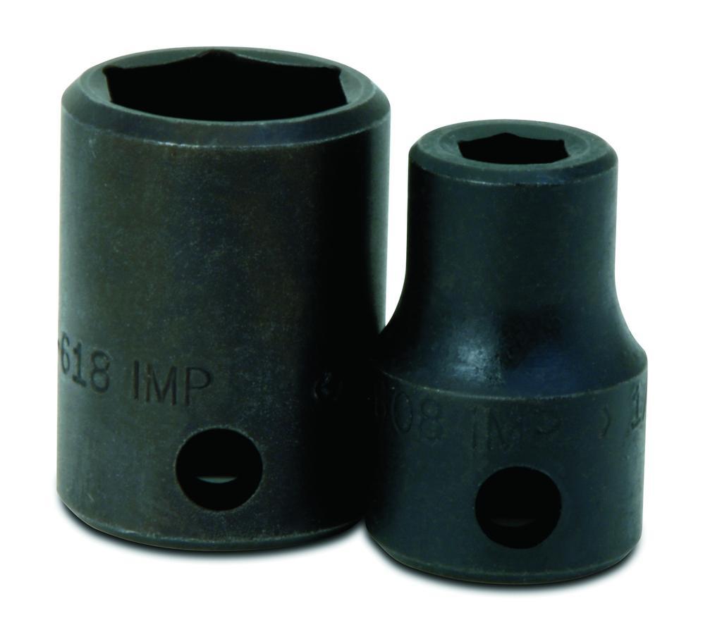Williams® JHW35172 Standard Length Socket Driver Bit, 3/8 in Drive, 6 mm, 21/32 in L Bit