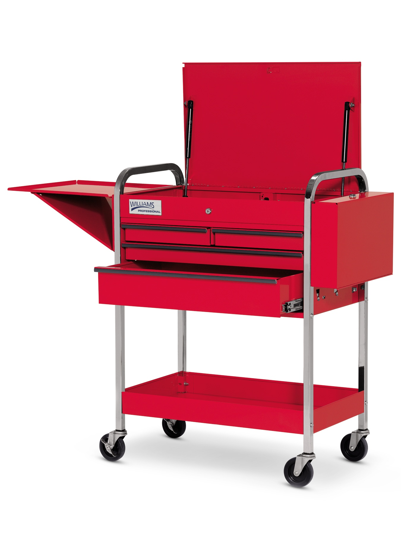 Milwaukee&reg; 48-22-8415 PACKOUT&trade; Wheel Cart, 48 in H x 21.13 in W x 12 in D