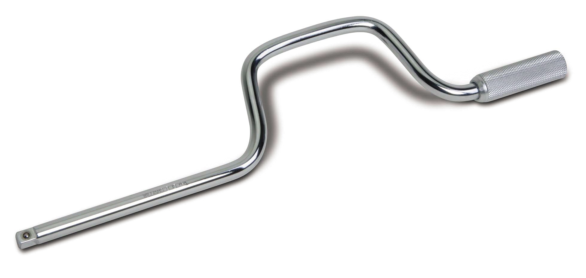 Williams&reg; JHWS-10A Speeder Handle, 1/2 in Drive, For Use With Fast Turn Down of Fastener, Polished Chrome