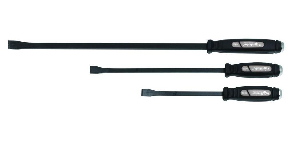GEARWRENCH&reg; 82301D Pry Bar Set, 3 Pieces, Lengths Included: 8 in, 10 in, 16 in, Cold Rolled Steel
