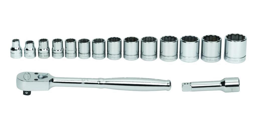 GEARWRENCH&reg; 80700P Mechanics Tool Set, 1/2 in Drive, Teardrop Head, 49 Pieces, Alloy Steel, Polished Chrome