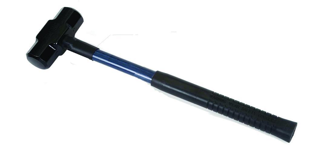Williams® JHWSH-8A Sledge Hammer, 36 in OAL, 8 lb High Carbon Steel Head, Hickory Wood Handle