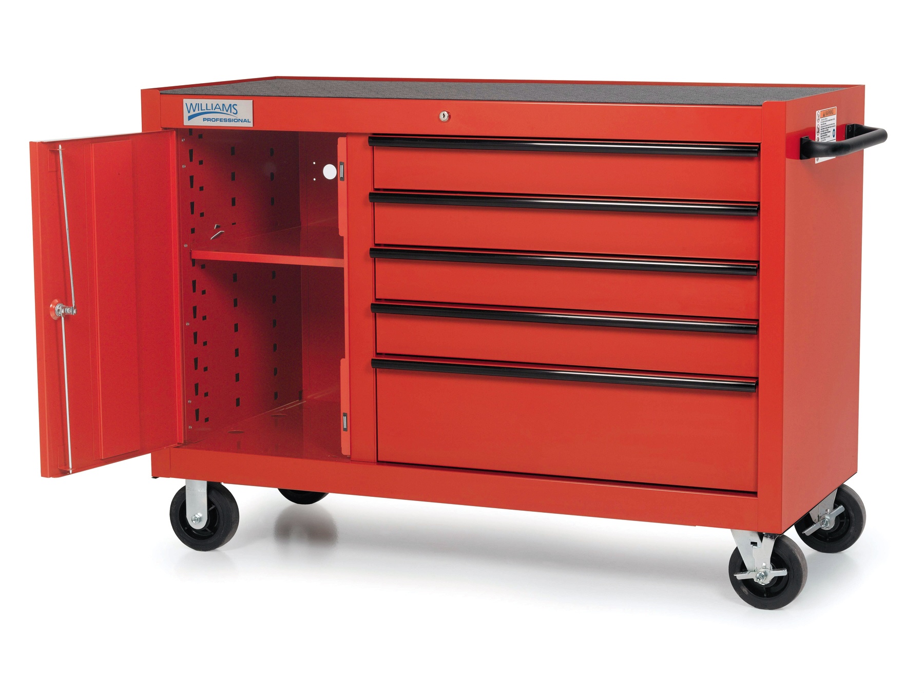 GearWrench&reg; 83243 Auto Return Rolling Tool Cabinet, 41.4 in H x 41.1 in W x 18.2 in D