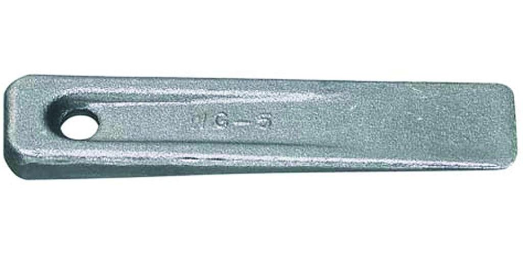 Williams&reg; JHWWG-6 Heavy Duty Set-Up Wedge, 6 in L x 1-1/4 in W x 3/4 in H, Forged Steel