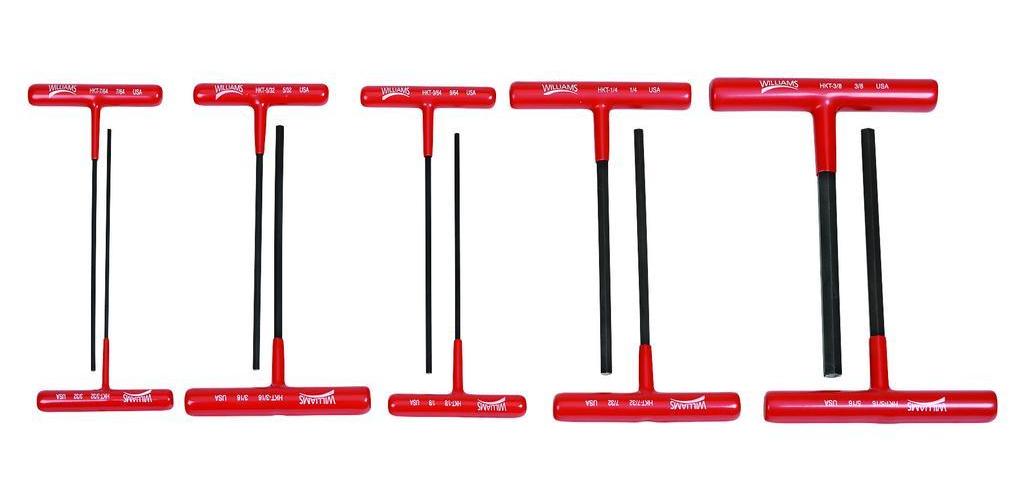 Bondhus&reg; 13389 Key Set With Stand, 8 Pieces, 2 to 10 mm Hex, Ergonomic T-Handle Handle, Protanium&reg; High Torque Steel, ProGuard&trade;