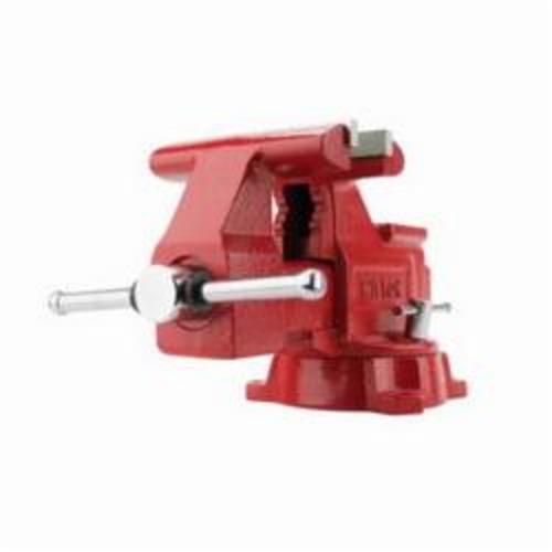 Wilton® 11106 General Purpose Bench Vise, 6 in Jaw Opening, 6 in W Jaw, 3 in D Throat