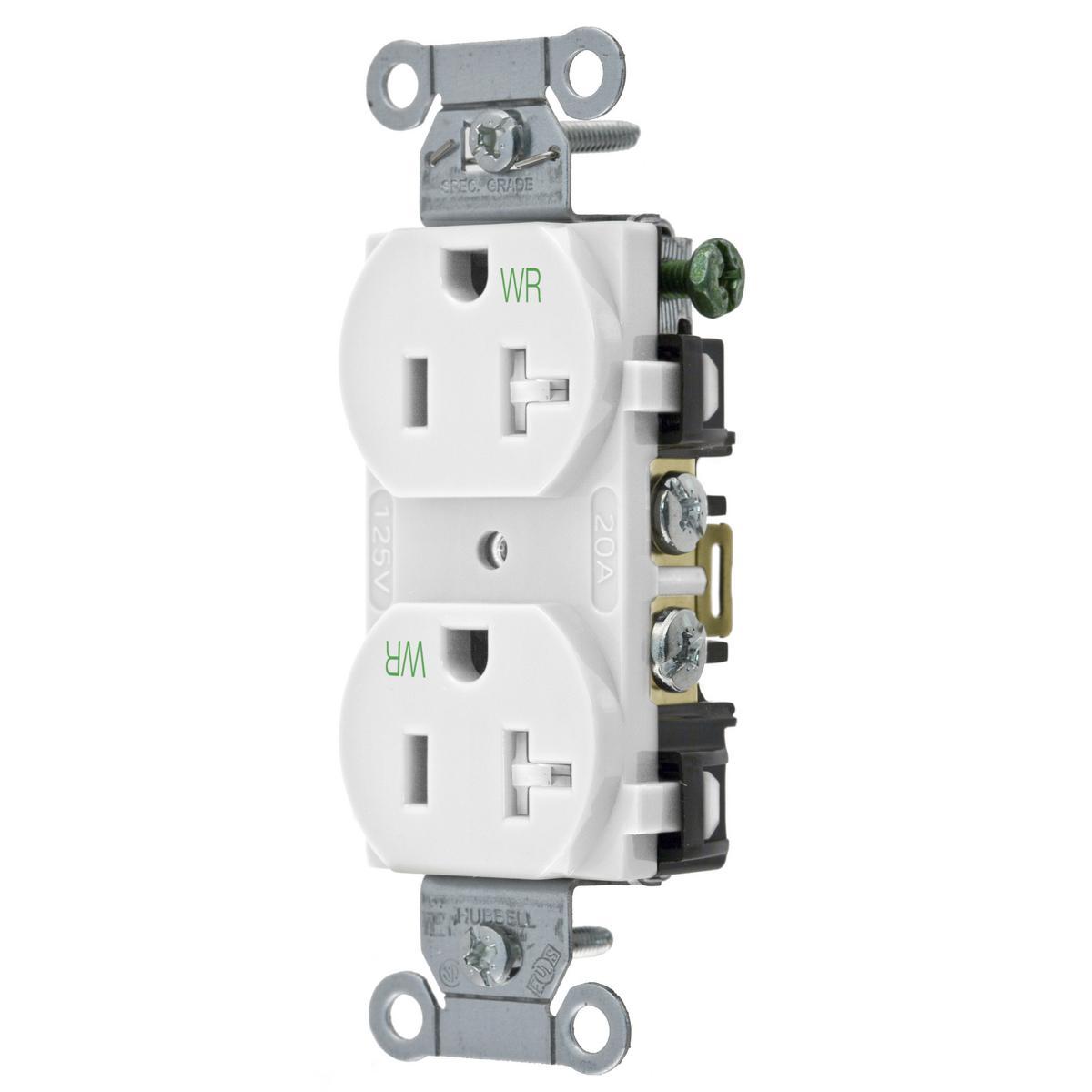 Wiring Device-Kellems BR20WHIWRTR