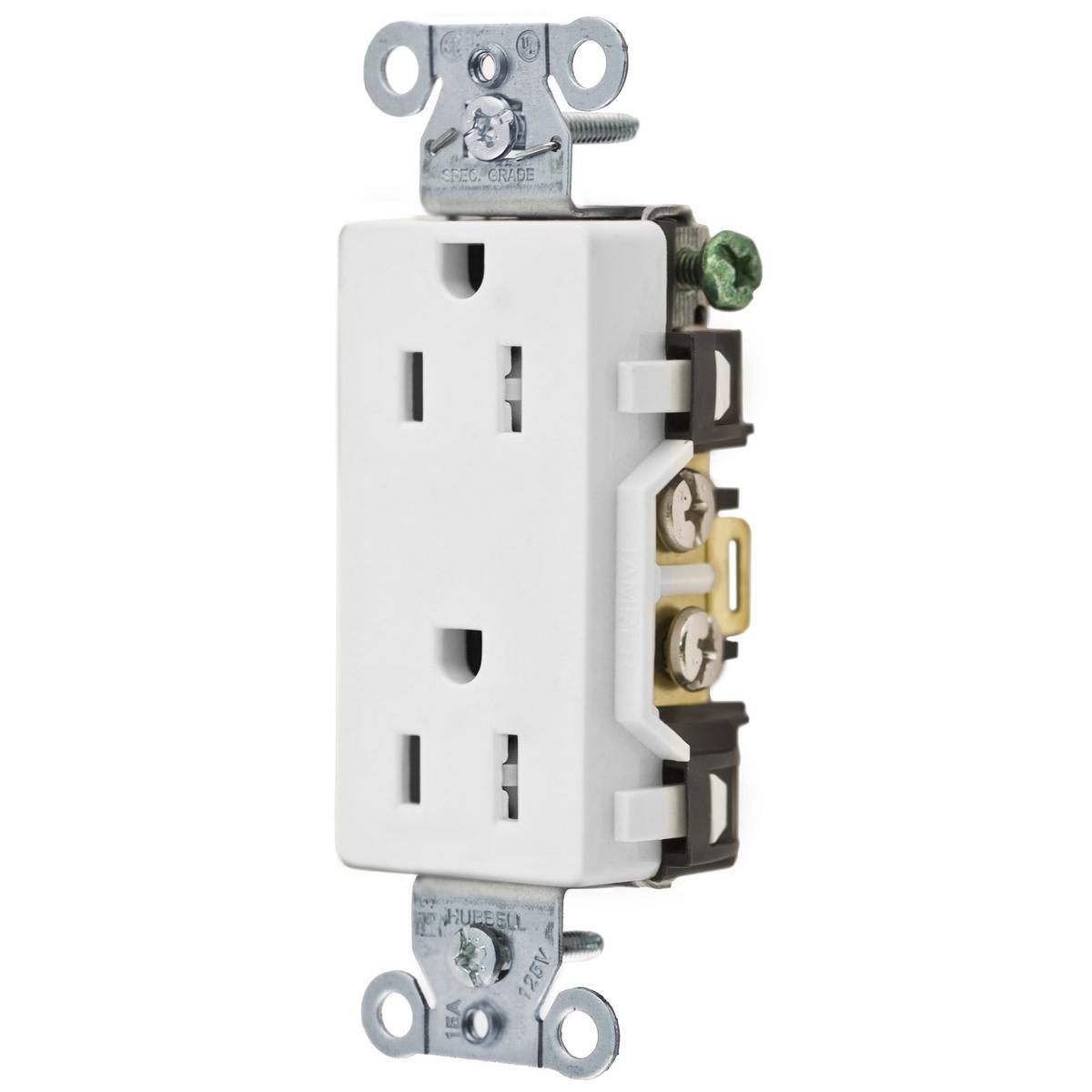 Wiring Device-Kellems DR15WHITR