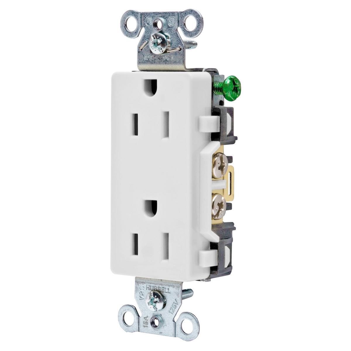Wiring Device-Kellems DR15WHI