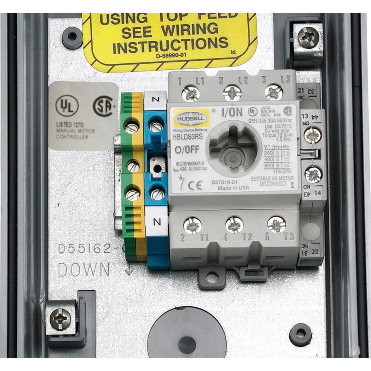 Wiring Device-Kellems HBLDS6AC