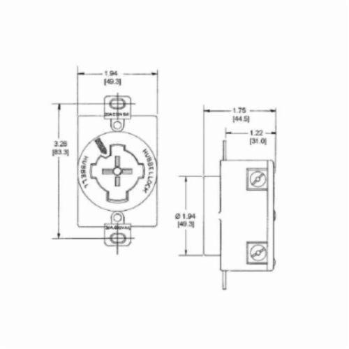 Wiring Device-Kellems HBL20443