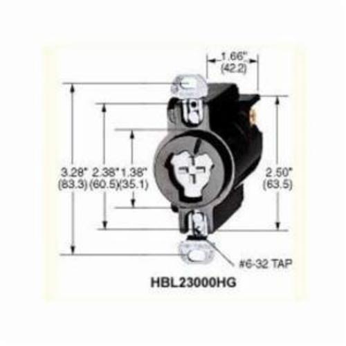 Wiring Device-Kellems HBL23000HG