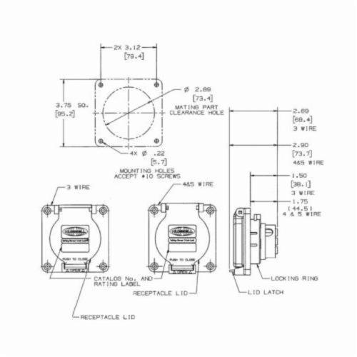 Wiring Device-Kellems HBL2420SW