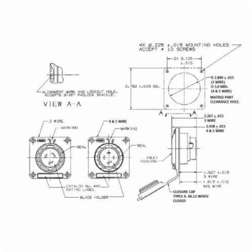 Wiring Device-Kellems HBL2715SW