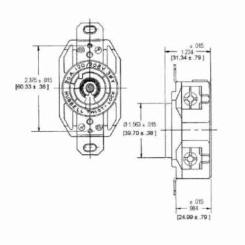 Wiring Device-Kellems HBL2820