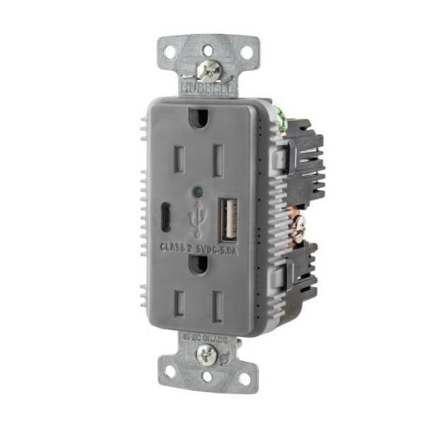 Wiring Device-Kellems USB15AC5GY