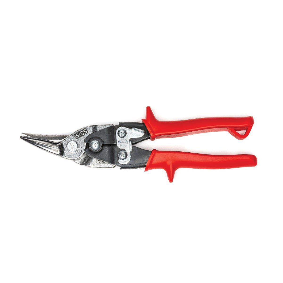 Irwin® 2073111 Aviation Snip, 18 ga Cold Rolled Steel/23 ga Stainless Steel Cutting, 1-5/16 in L of Cut, Left/Straight Snip, Hot Drop Forged Steel Blade, Rubber Handle, Pro-Touch™ Grip